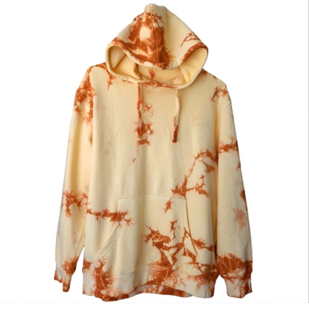 Paperbacks Yellow Tie Dye Hoodie